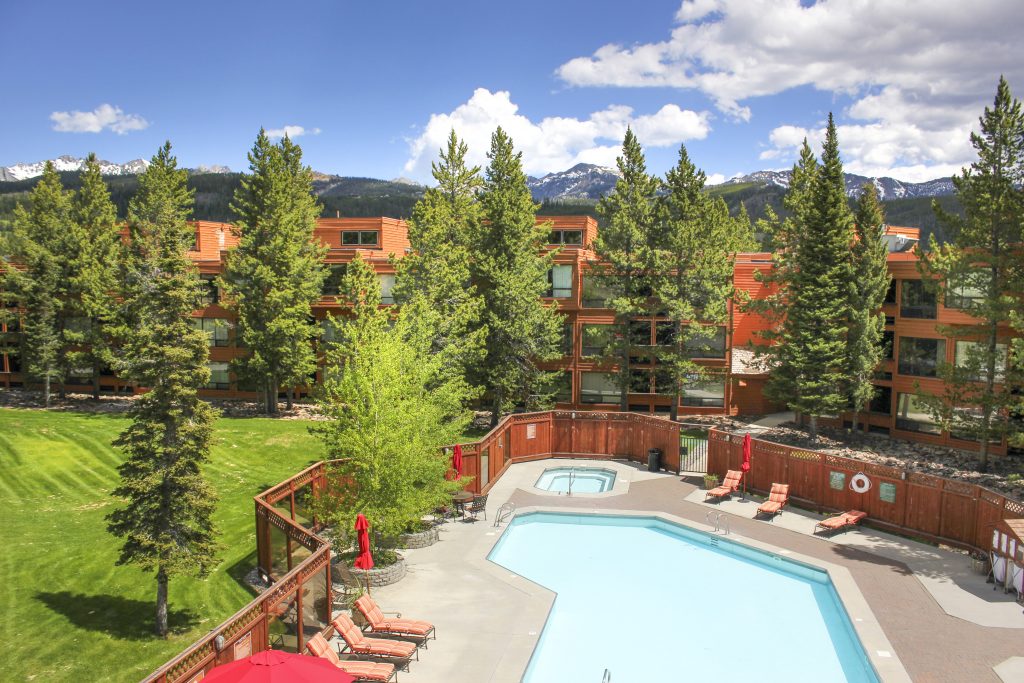 Exterior of the Big Sky Resort